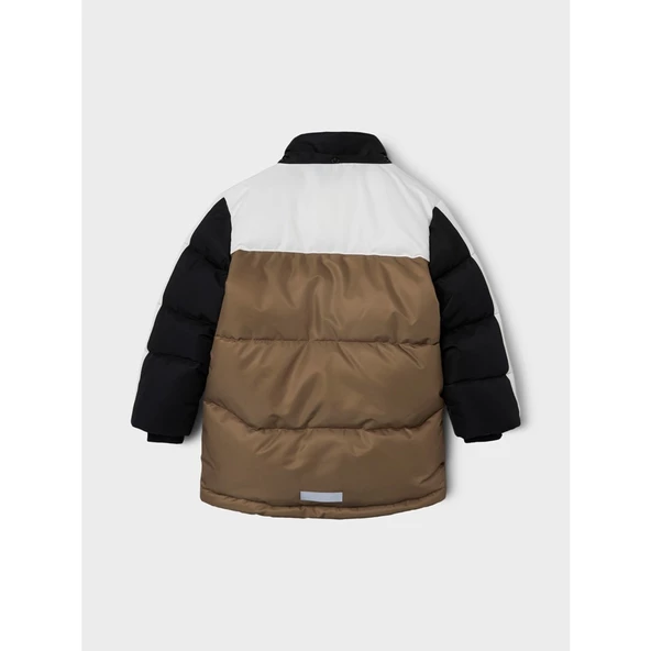 Erkek Çocuk Oversize Kapüşonlu Kışlık Mont-Günlük Kullanım - 5