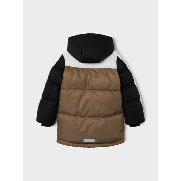 Erkek Çocuk Oversize Kapüşonlu Kışlık Mont-Günlük Kullanım - 3