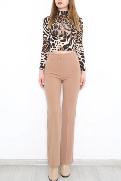 Çımalı Pantolon Bej - 2214.1247. - 6