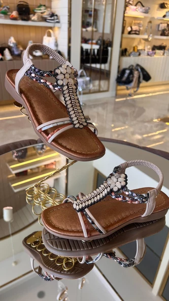 İthal Kadın Jelly  Sandalet - 6