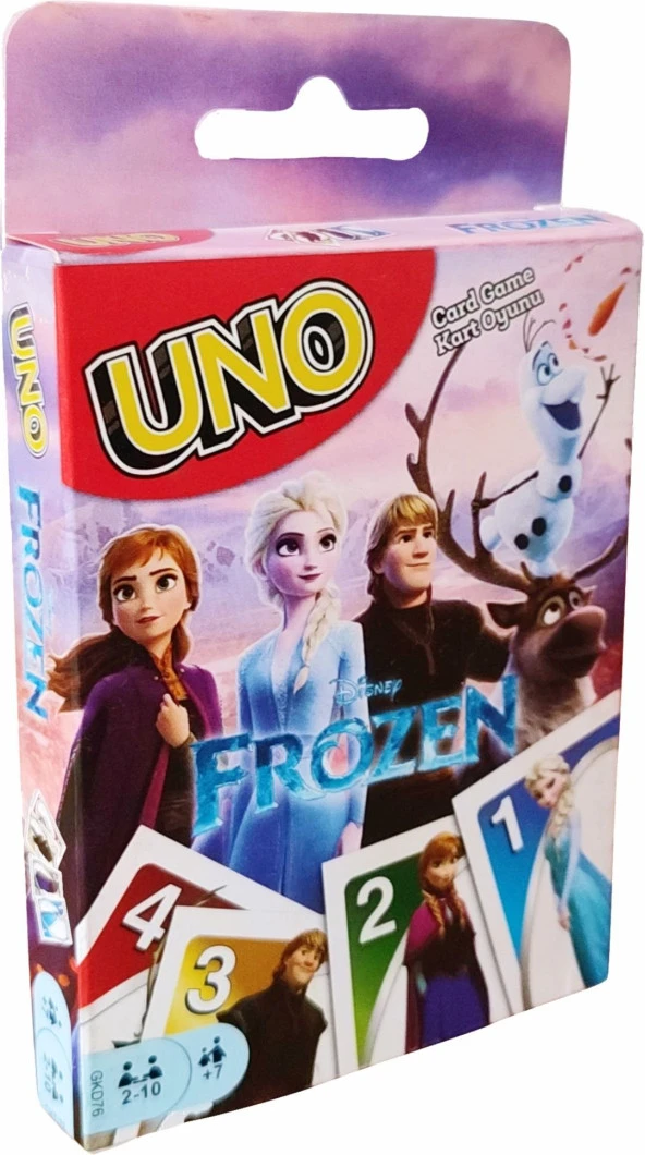 Uno Frozen Oyun Kartları