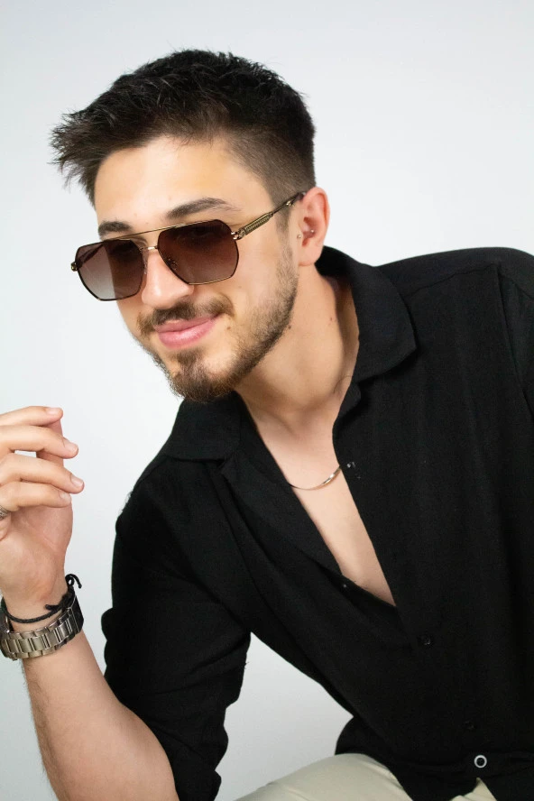 BLACK BLK PS2128 C101 Unisex Güneş Gözlüğü - Resim 3