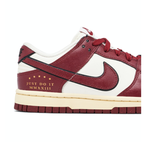 Nike Dunk Low Just Do It Sail Team Red - 4