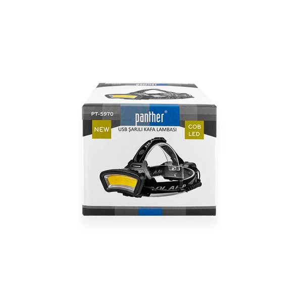 Panther USB Şarjlı Kafa Lambası PT-5970 - Resim 6