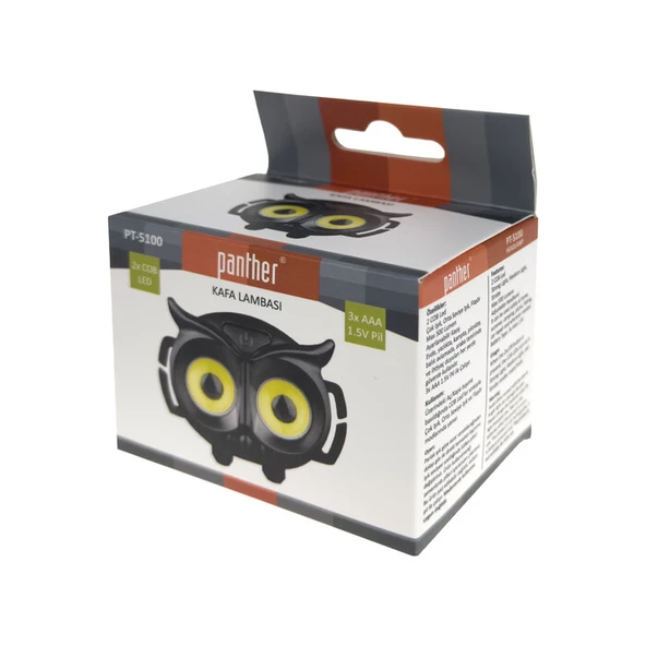 Panther Pilli Kafa Lambası PT-5100 - Resim 5