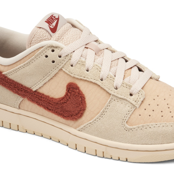 Nike Dunk Low Terry Swoosh Womens - 4