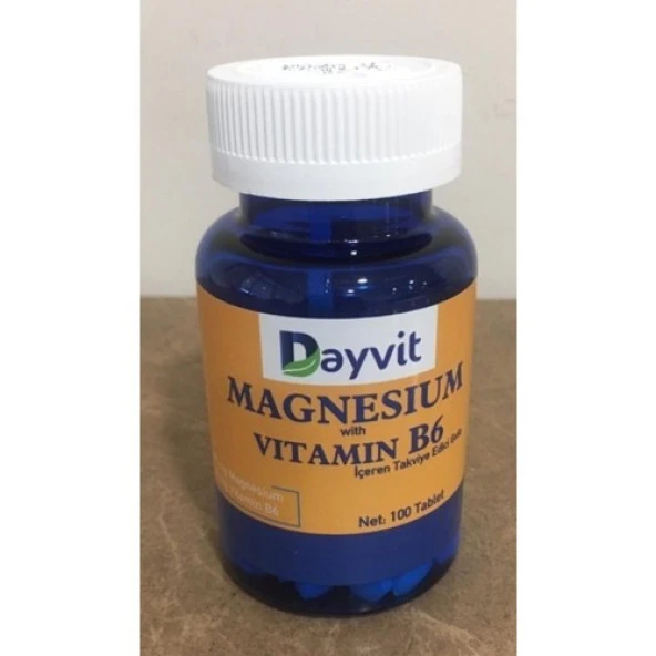 Dayvit Magnesium Vitamin B6 100 Tablet