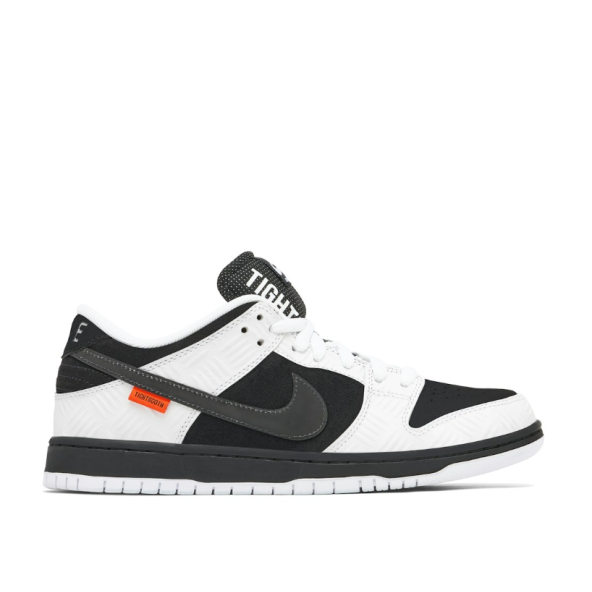 Nike SB Dunk Low x TIGHTBOOTH White Black