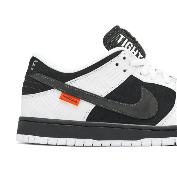 Nike SB Dunk Low x TIGHTBOOTH White Black - 4