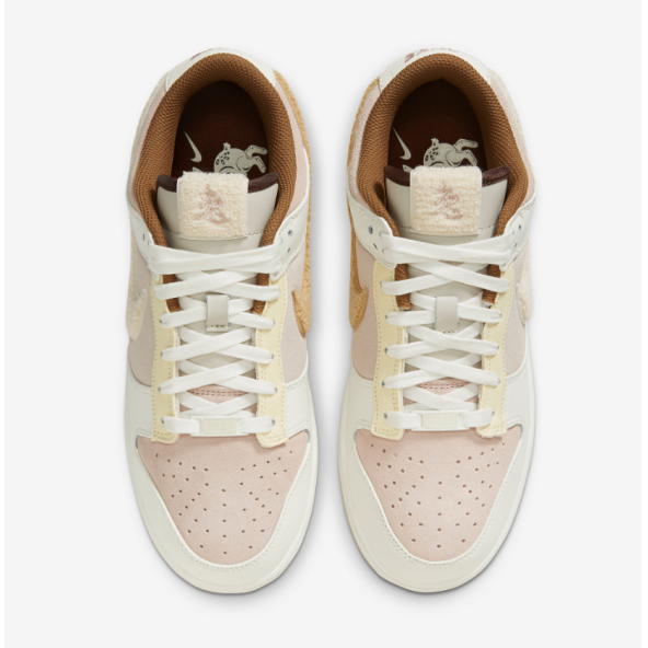 Nike Dunk Low Retro PRM Year Of The Rabbit Mocha Brown - 5