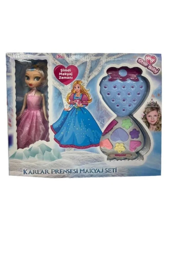 Limon Prenses Tekli Kutulu Makyaj Seti