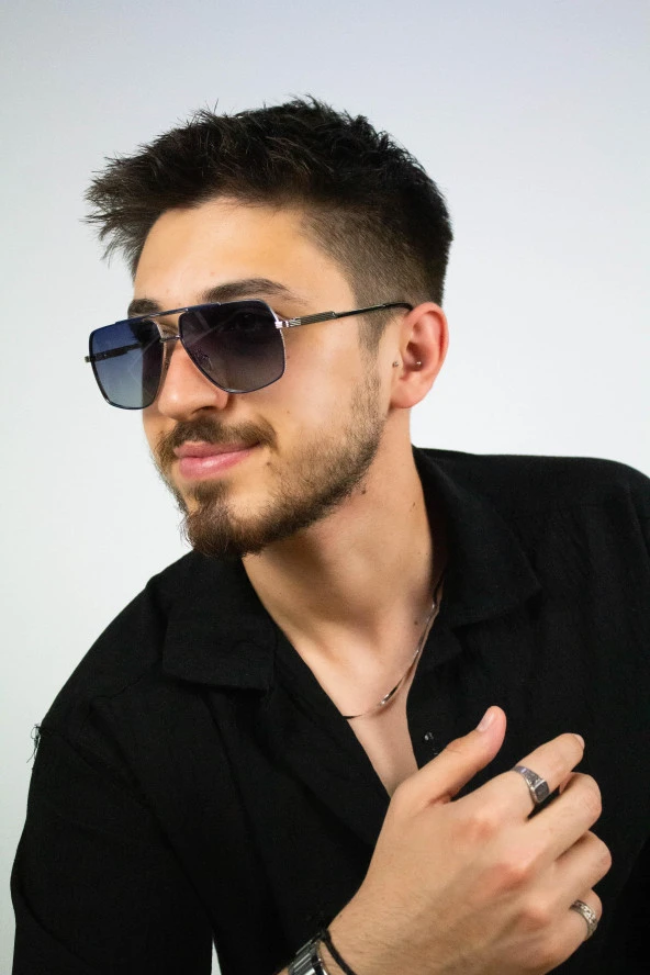 BLACK RP JS8550 C88-P266 Erkek Güneş Gözlüğü - Resim 3