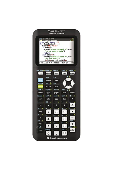 Texas Instruments TI-84 Plus CE-T Python Edition Grafik Hesap Makinesi