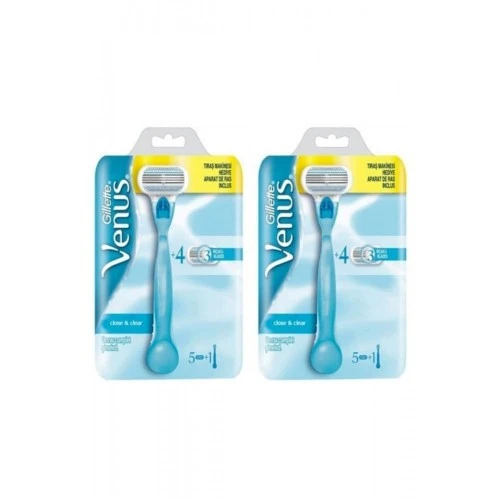 Gillette Venüs Classic Tıraş Makinesi (5 Yedek Başlık) x 2 Adet