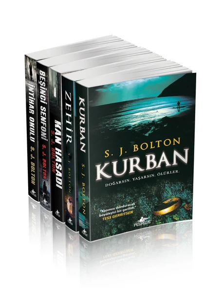 S. J. Bolton Korku Gerilim Kitapları Takım Set (5 Kitap) - S. J. Bolton