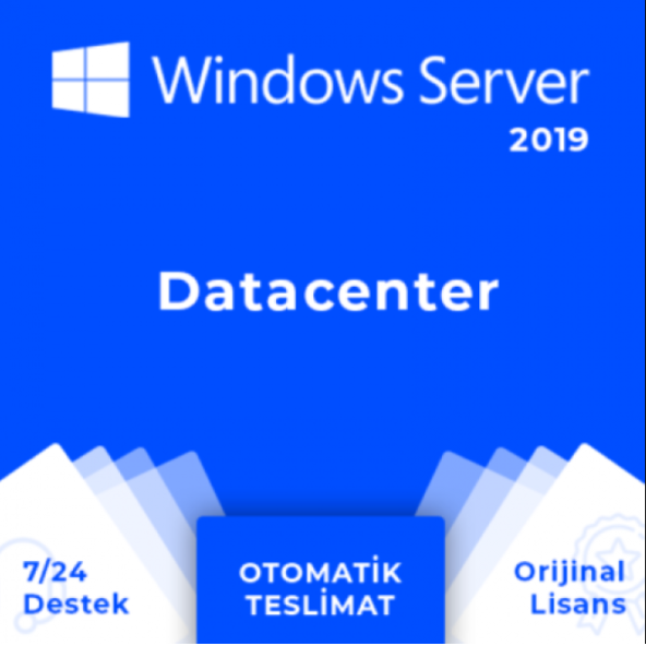 Windows Server 2019 Datacenter Lisans