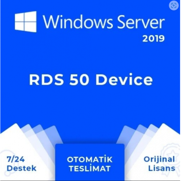 Windows Server 2019 RDS 50 Device Lisans