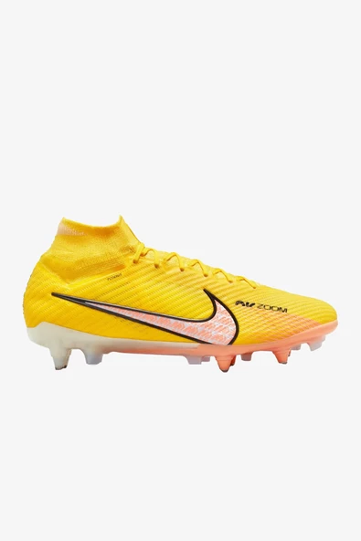 Nike Zoom Mercurial Superfly 9 Elite Sg-Pro Anti-Clog Traction Erkek Sarı Krampon (Çim Zemin) DJ5166-780