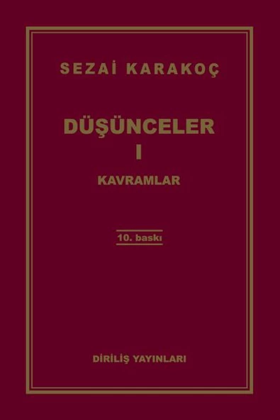 Düşünceler 1 - Kavramlar