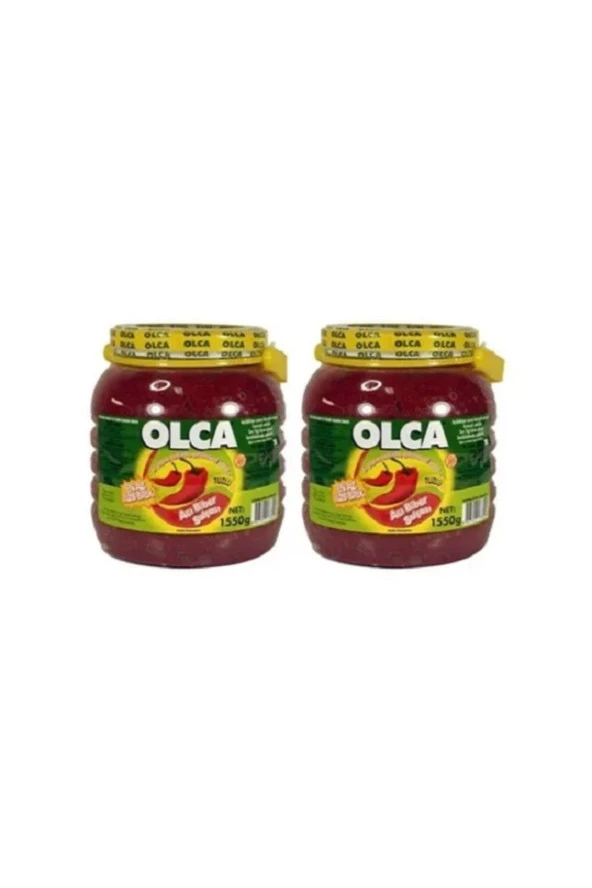 Olca ACI BİBER SALÇASI 1550 GR 28 BRİX (6 lı)