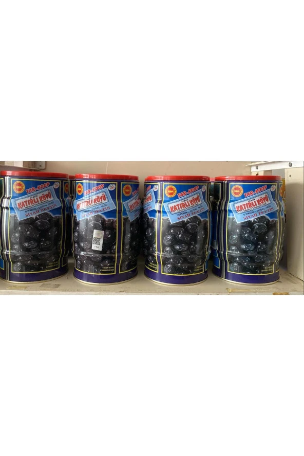 Katırlı Zeytin KATIRLI ZEYTİN 7x1 KG (7 ADET) GEMLİK KATIRLI KÖYÜ SOFRALIK DOĞAL YAĞLI SİYAH ZEYTİN