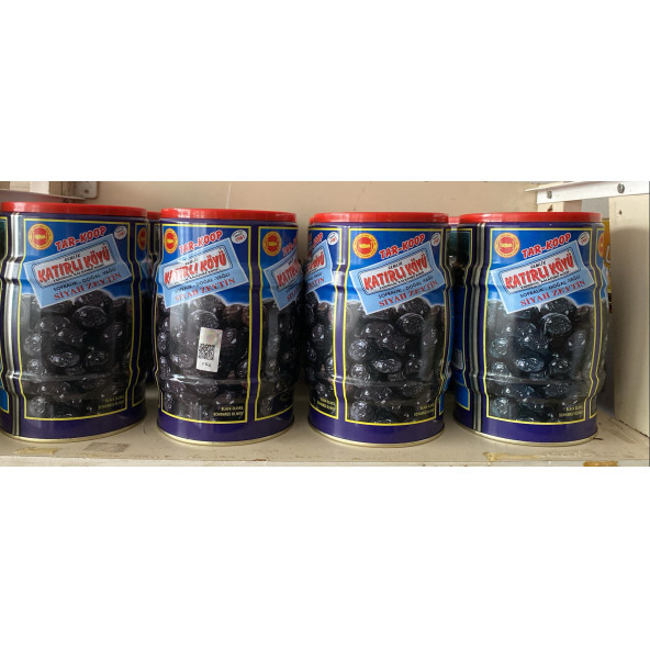 Katırlı Zeytin Gemlik Katırlı Köyü Kahvaltılık Siyah Zeytin 4 Adet 1 Kg