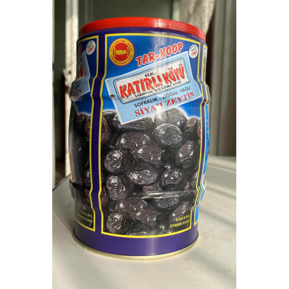 Katırlı Zeytin Katırlı Köyü Sofralık Siyah Zeytin 1 kg - 3