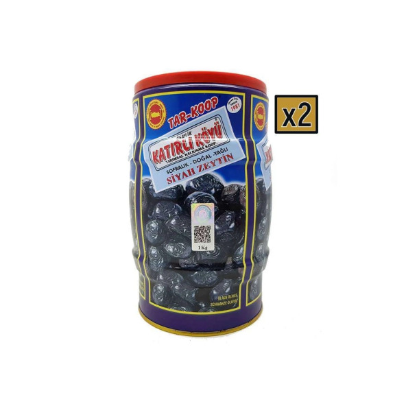 Katırlı Zeytin Gemlik Katırlı Köyü Siyah Zeytin 2 Kg - 2