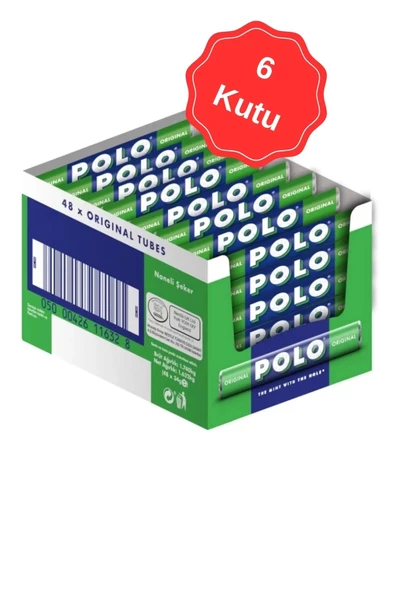 Nestle Polo Original Şeker 34G (48Li x 6 Kutu)