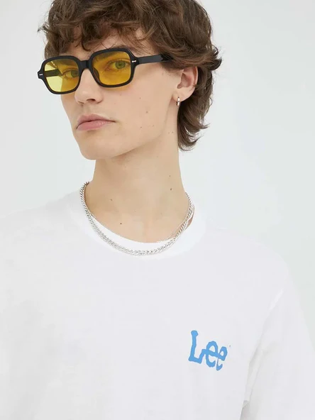 Lee Erkek T-Shirt LL04FQLJ - 7