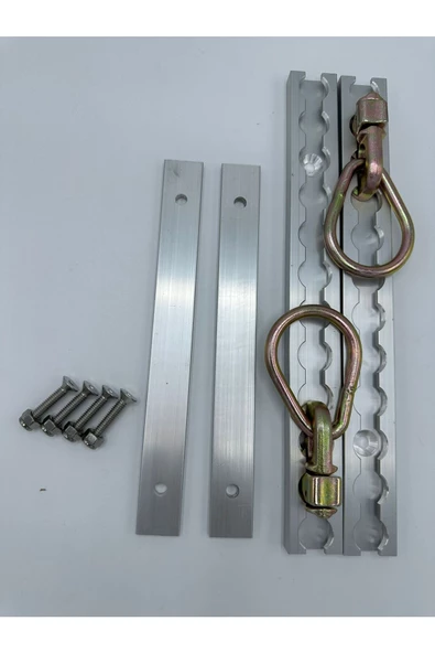 Halka Aparatlı Alüminyum Ray 30cm - 3