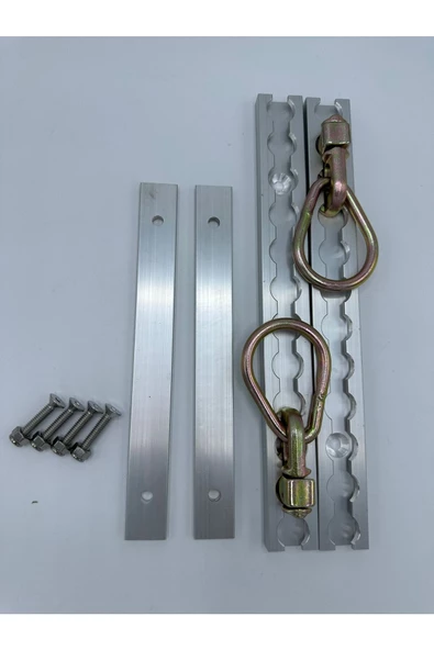 Halka Aparatlı Alüminyum Ray 30cm - 5
