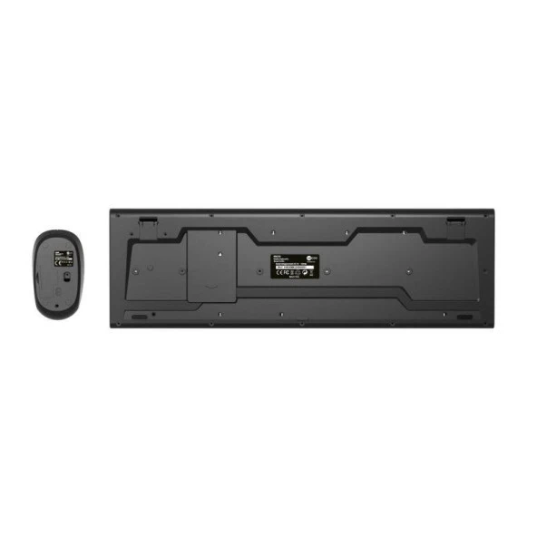 Lenovo Lecoo KW200 Kablosuz Klavye & Mouse Set Q Siyah - 4
