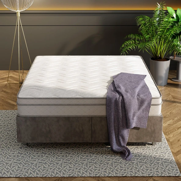 Mobpazar Yatak, Julya Full Ortopedik Omurga Destekli, Pocket Yaylı Yatak 160x200cm - 3