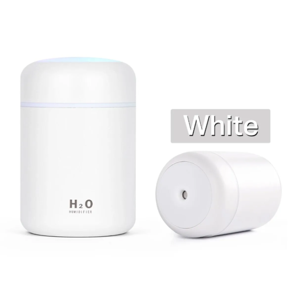 QASUL Ledli Oda Ofis Nemlendirici Buhar Makinesi Aroma Difizörü H2O - 6