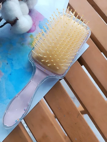 Pullu Hello Kitty Kız Çocuklarına Özel Acıtmayan Tarak 1 ADET