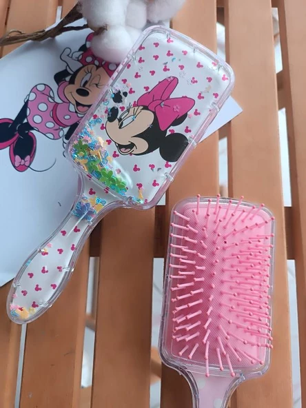 Pullu Minnie Mause Kız Çocuklarına Özel Acıtmayan Tarak 1 ADET - 2