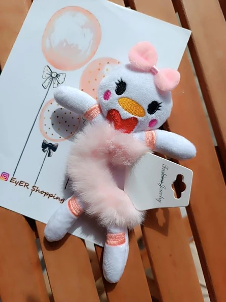 Ördek Türlü Peluş Bağlama Tokası - 2
