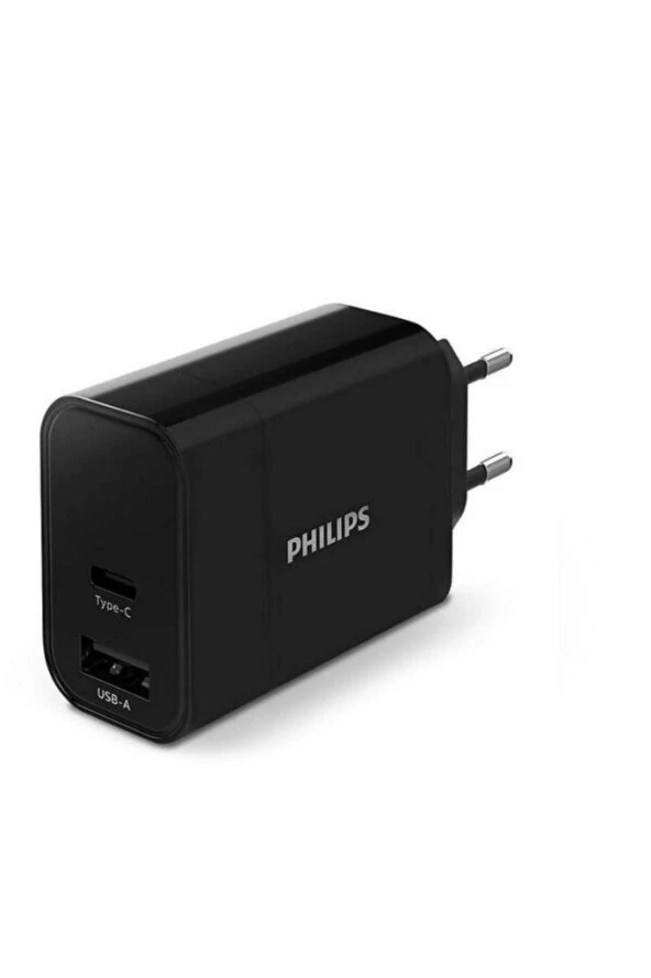 Philips DLP2621 USB-A & USB-C 30W PD Duvar Şarjı