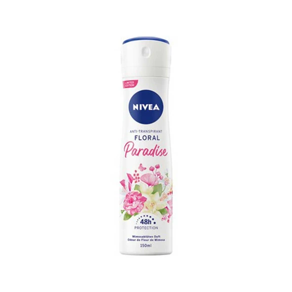 Nivea Anti-Perspirant Floral Paradise Sprey Deodorant 150ml - 1