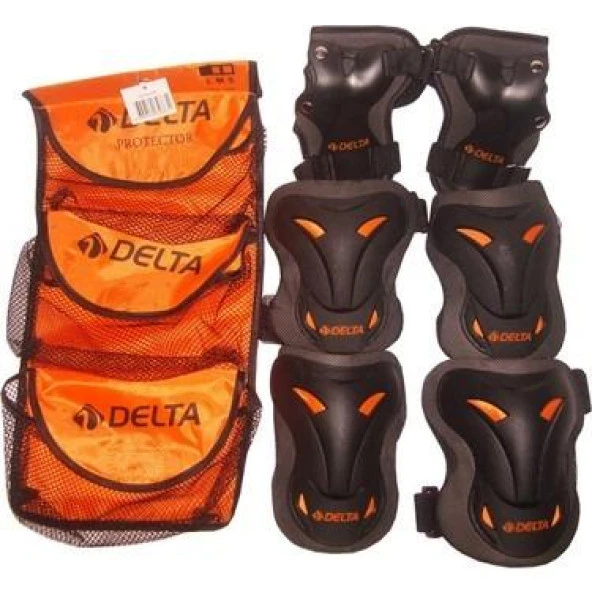 Delta Protector-M Kaykay Ve Paten Koruyucu Set M Beden