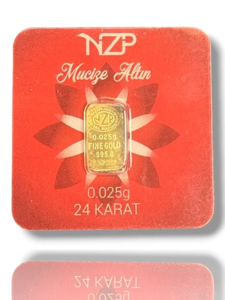 0.025 Gram 24 Ayar Gramaltın