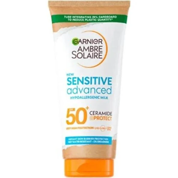 Garnıer Ambre Solaire Sensitive Advanced Milk Spf 50+175 ML