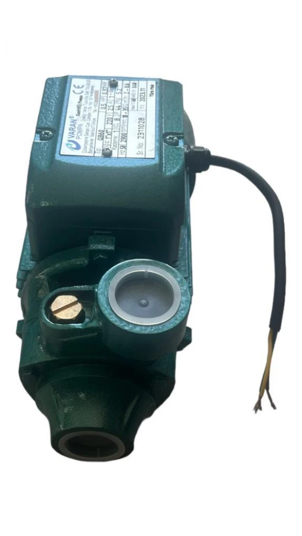 Varan QB60 Su Pompası Monofaze - Resim 2