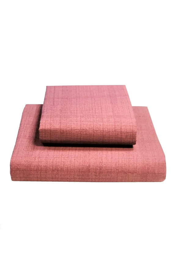 Alla Turca Ranforce Çift Kişilik Çarşaf Seti Gül Kurusu-240 x 260 - 1