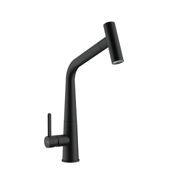 Franke Icon Doccia Mat Siyah Eviye Bataryası