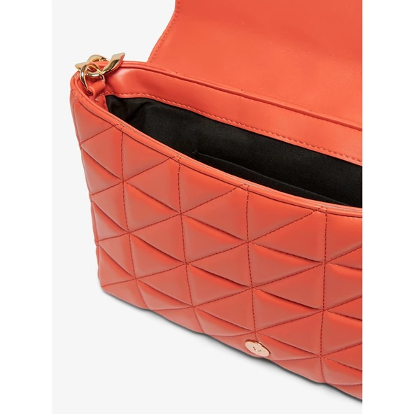 Only Kapitone Metalik Zincir Detaylı Omuz Çantası - Trend Tasarım - 6