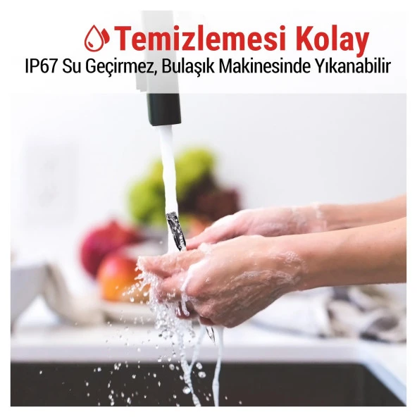 ThermoPro TP960 Bluetooth, Digital,Tek Problu Profesyonel Et Termometresi - Resim 9