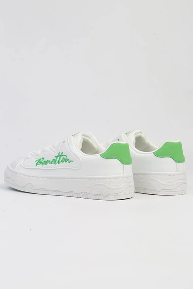 Benetton Kadın Minimalist Günlük Sneaker - Şık ve Rahat - 3