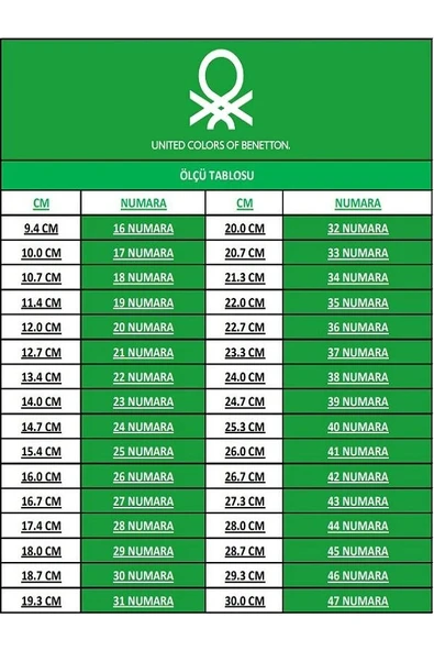 Benetton Minimalist Günlük Kadın Sneaker - Rahat ve Şık - 10